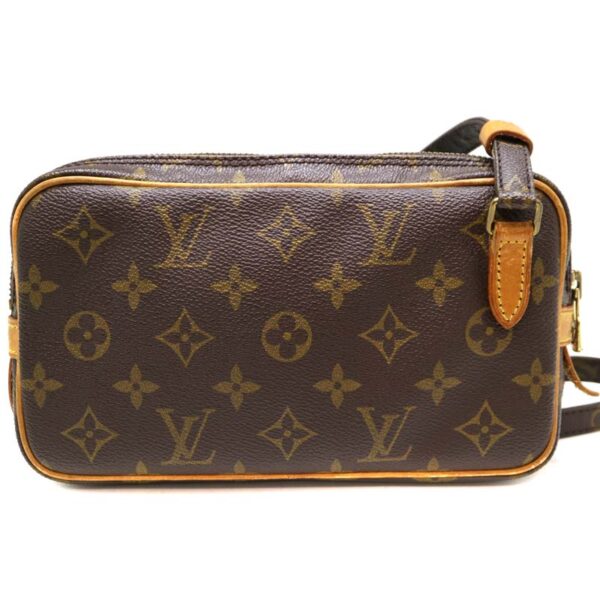 a2008686 2 Louis Vuitton Pochette Marly Bandouliere Shoulder Bag Monogram Brown