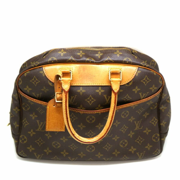 a2008788 2 Louis Vuitton Bowling Vanity Handbag Monogram Canvas Brown