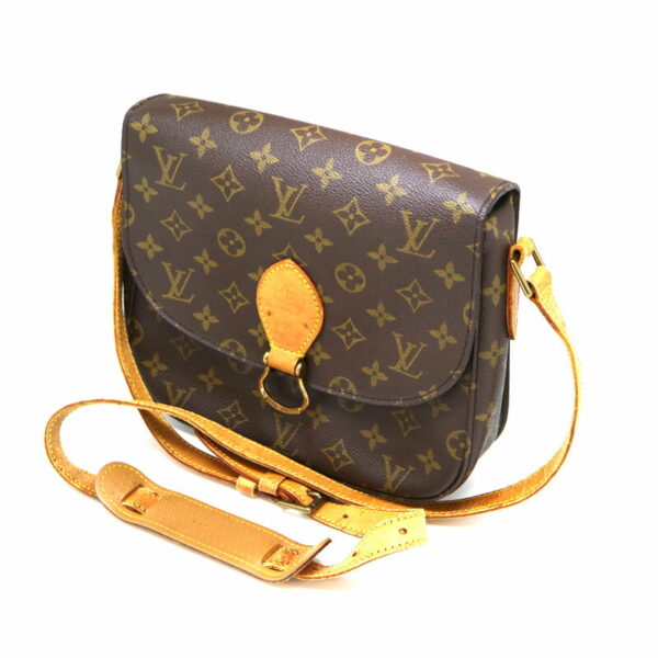 a2008789 1 Louis Vuitton Saint Cloud Shoulder Bag Monogram Canvas Brown