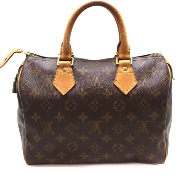 a21 1151 2 Louis Vuitton Speedy 25 Handbag Monogram Canvas Brown