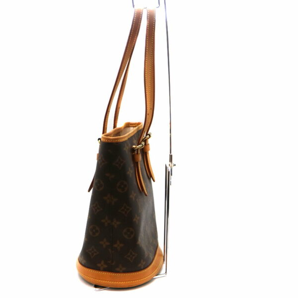 a21 1211 4 Louis Vuitton Bucket PM Shoulder Bag Monogram Canvas Brown