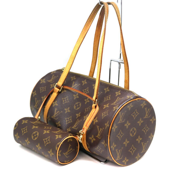 a21 1212 1 Louis Vuitton Papillon 30 Handbag Monogram Canvas Brown