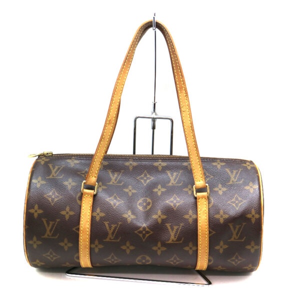 a21 1215 2 Louis Vuitton Papillon 30 Handbag Monogram Canvas Brown