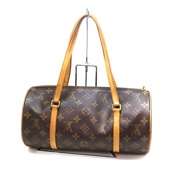 a21 1215 3 Louis Vuitton Papillon 30 Handbag Monogram Canvas Brown