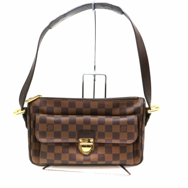 a21 1216 2 Louis Vuitton Ravello GM Shoulder Bag Damier Canvas Ebene Brown