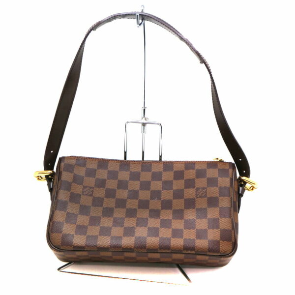 a21 1216 3 Louis Vuitton Ravello GM Shoulder Bag Damier Canvas Ebene Brown