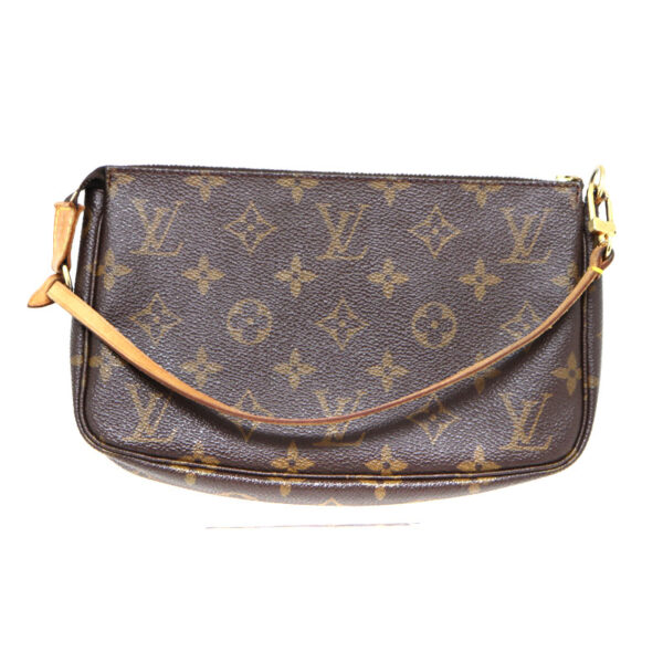 a21 130 2 Louis Vuitton Pochette Accessory Pouch Monogram Canvas Brown