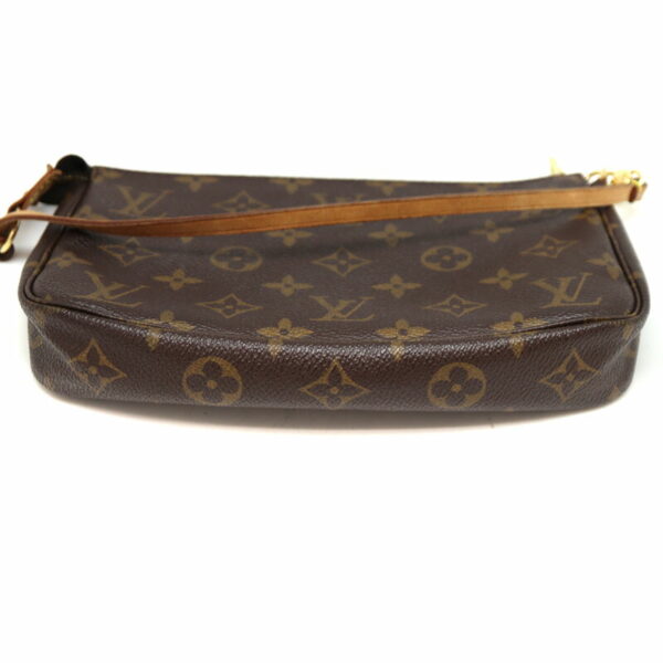 a21 130 6 Louis Vuitton Pochette Accessory Pouch Monogram Canvas Brown