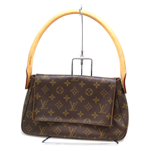 a21 1324 2 Louis Vuitton Mini Looping Handbag Monogram Canvas Brown