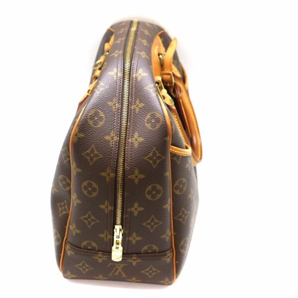 a21 1339 5 Louis Vuitton Bowling Vanity Handbag Monogram Canvas Brown