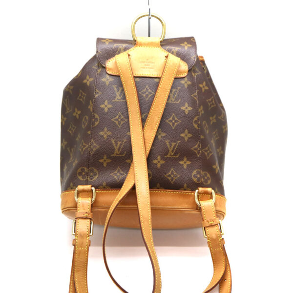 a21 1464 3 Louis Vuitton Monsouris MM Rucksack Monogram Canvas Brown