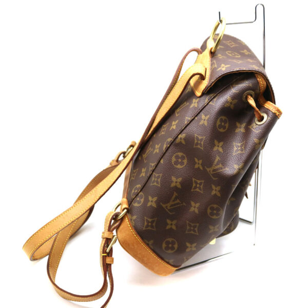 a21 1464 4 Louis Vuitton Monsouris MM Rucksack Monogram Canvas Brown