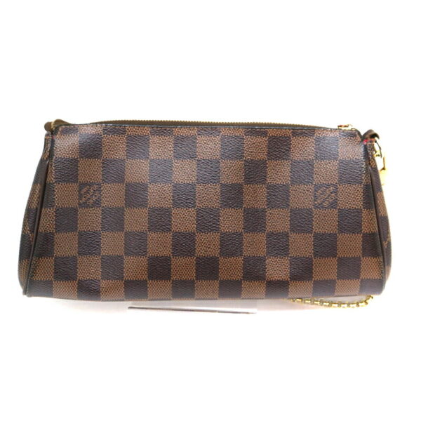 a21 1529 3 Louis Vuitton Eva Shoulder Bag Damier Canvas Ebene Brown