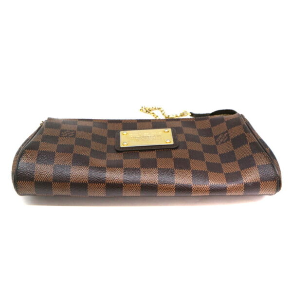 a21 1529 6 Louis Vuitton Eva Shoulder Bag Damier Canvas Ebene Brown