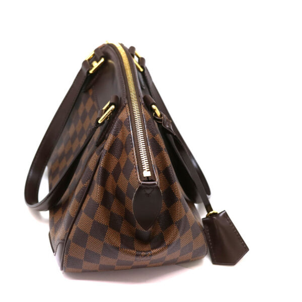 a21 171 5 Louis Vuitton Verona PM Shoulder Bag Damier Canvas Ebene Brown