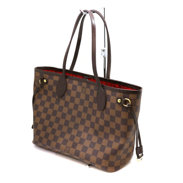 a21 1937 1 Louis Vuitton Neverfull PM Tote Bag Damier Canvas Ebene Brown