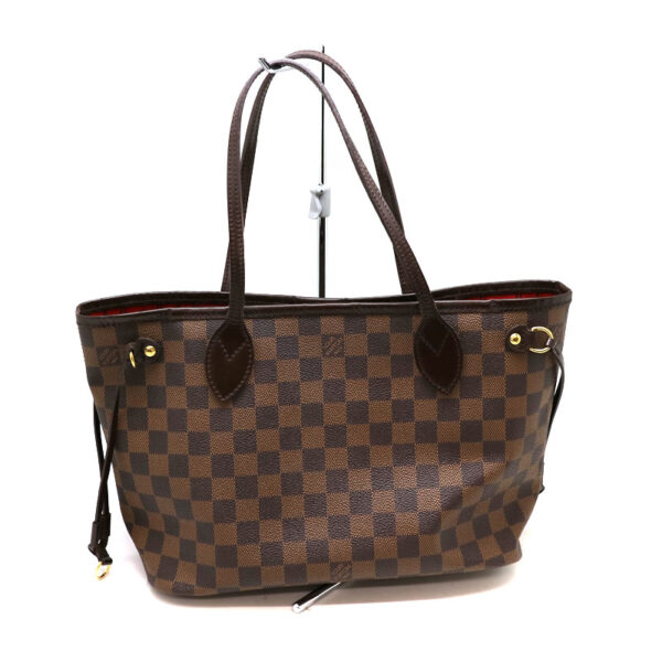 a21 1937 3 Louis Vuitton Neverfull PM Tote Bag Damier Canvas Ebene Brown