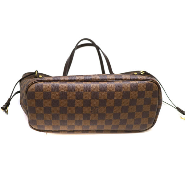 a21 1937 6 Louis Vuitton Neverfull PM Tote Bag Damier Canvas Ebene Brown