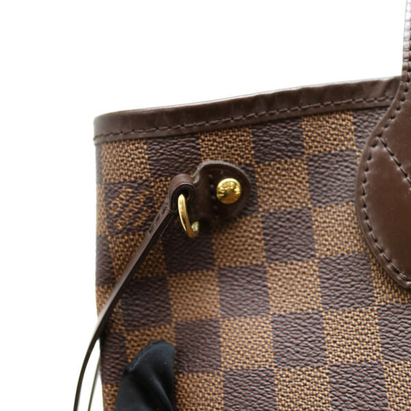 a21 1937 7 Louis Vuitton Neverfull PM Tote Bag Damier Canvas Ebene Brown