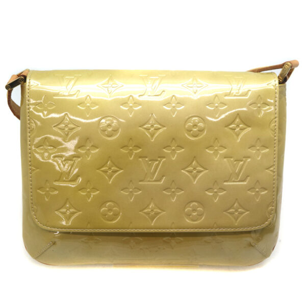 a21 1964 1 Louis Vuitton Thompson Street Shoulder Bag Vernis Beige