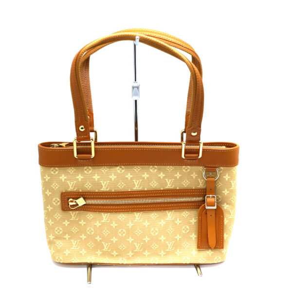 a21 1965 2 Louis Vuitton Ruche PM Handbag Monogram Mini Beige