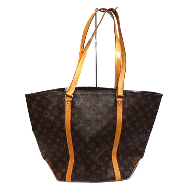 a21 1980 1 Louis Vuitton Shopping Bag Monogram Canvas Brown