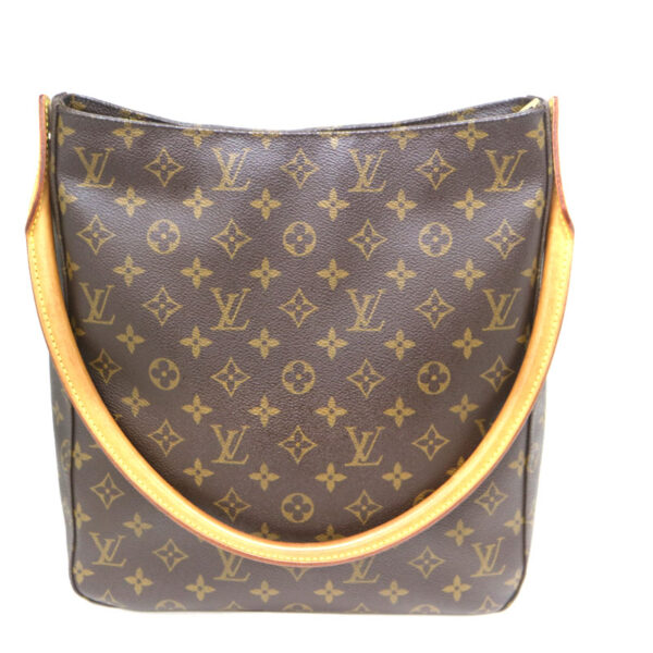 a21 1994 2 Louis Vuitton Looping GM Shoulder Bag Monogram Canvas Brown