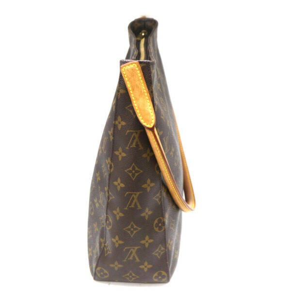 a21 1994 5 Louis Vuitton Looping GM Shoulder Bag Monogram Canvas Brown