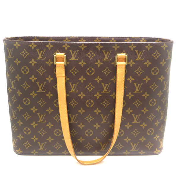 a21 1995 3 Louis Vuitton Luco Shoulder Bag Monogram Canvas Brown