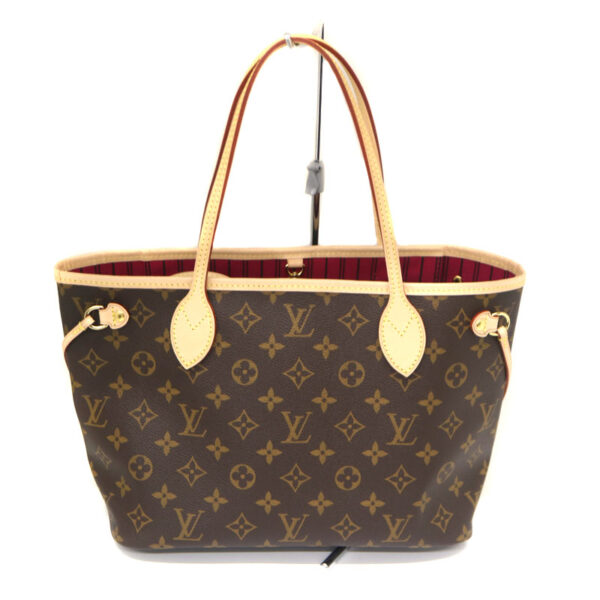 a21 2045 2 Louis Vuitton Neverfull PM Tote Bag Monogram Canvas Pivoine Brown Pink