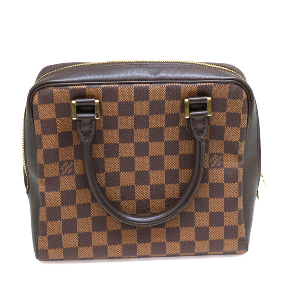 a21 2067 2 Louis Vuitton Brera Handbag Damier Canvas Ebene Brown