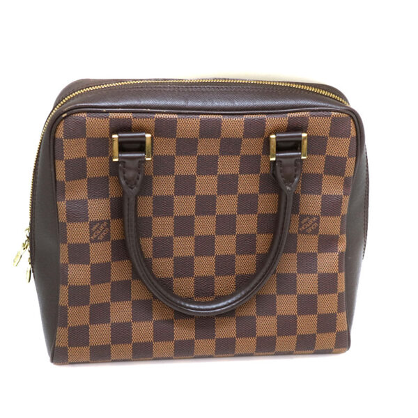 a21 2067 3 Louis Vuitton Brera Handbag Damier Canvas Ebene Brown