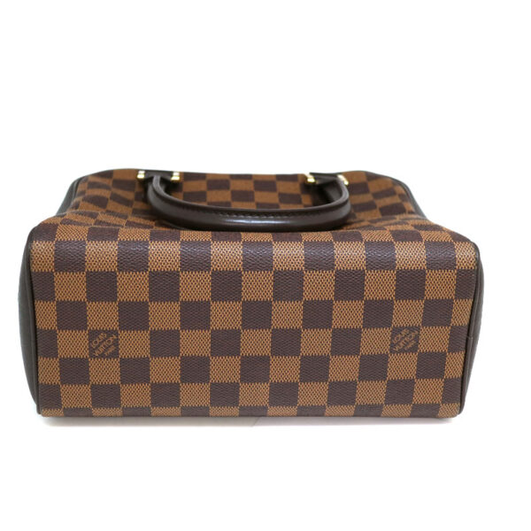 a21 2067 6 Louis Vuitton Brera Handbag Damier Canvas Ebene Brown