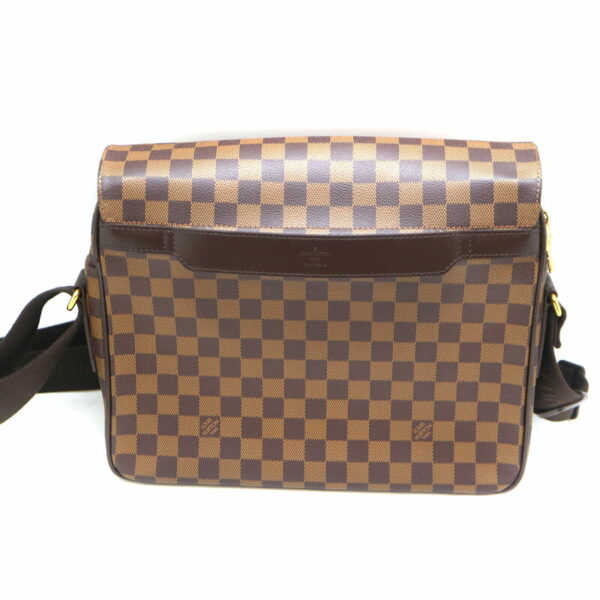 a21 2152 3 Louis Vuitton Shelton MM Shoulder Bag Damier Canvas Ebene Brown