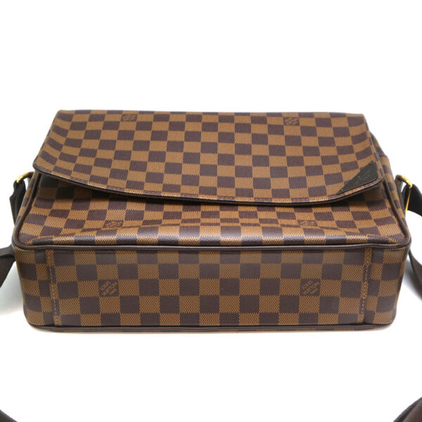 a21 2152 6 Louis Vuitton Shelton MM Shoulder Bag Damier Canvas Ebene Brown