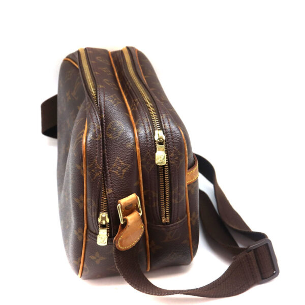 a21 223 4 Louis Vuitton Reporter PM Shoulder Bag Monogram Canvas Brown