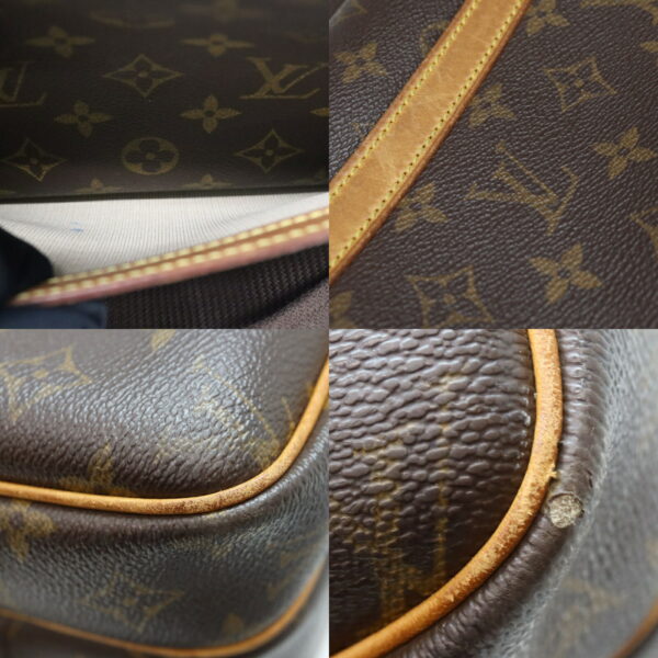 a21 223 7 Louis Vuitton Reporter PM Shoulder Bag Monogram Canvas Brown