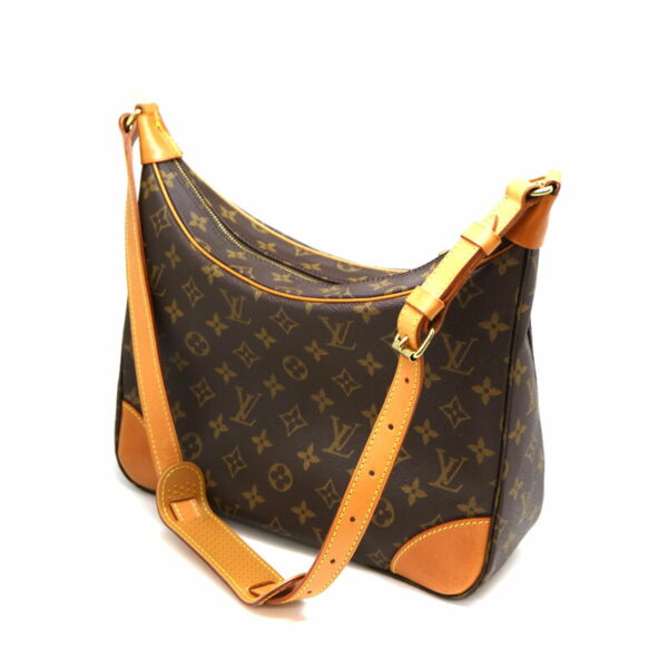 a21 2255 1 Louis Vuitton Boulogne 30 Handbag Monogram Canvas Brown