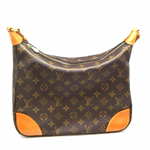 a21 2255 3 Louis Vuitton Boulogne 30 Handbag Monogram Canvas Brown