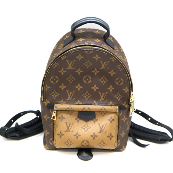 a21 2283 2 Louis Vuitton Palm Springs PM Backpack Monogram Reverse Brown