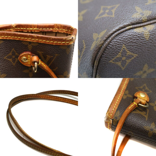 a21 2345 7 Louis Vuitton Neverfull PM Tote Bag Monogram Canvas Brown