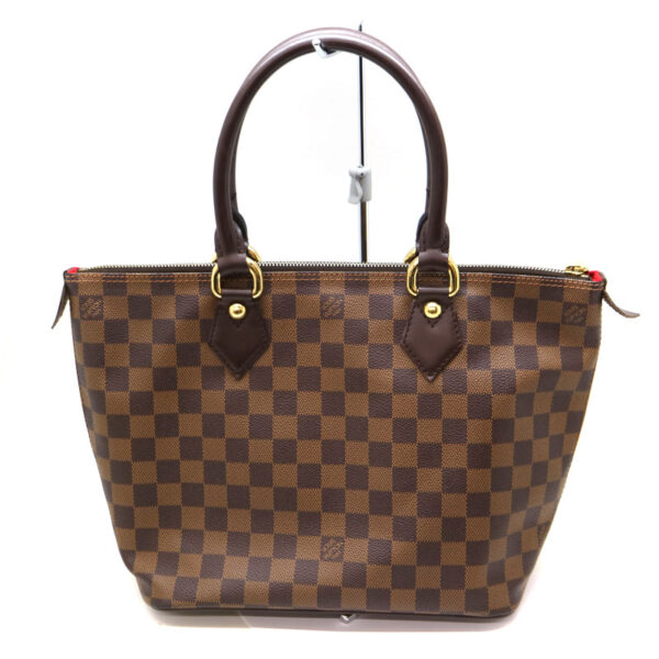 a21 2397 3 Louis Vuitton Saleya PM Tote Bag Damier Canvas Ebene Brown