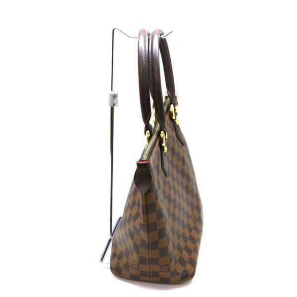 a21 2397 5 Louis Vuitton Saleya PM Tote Bag Damier Canvas Ebene Brown