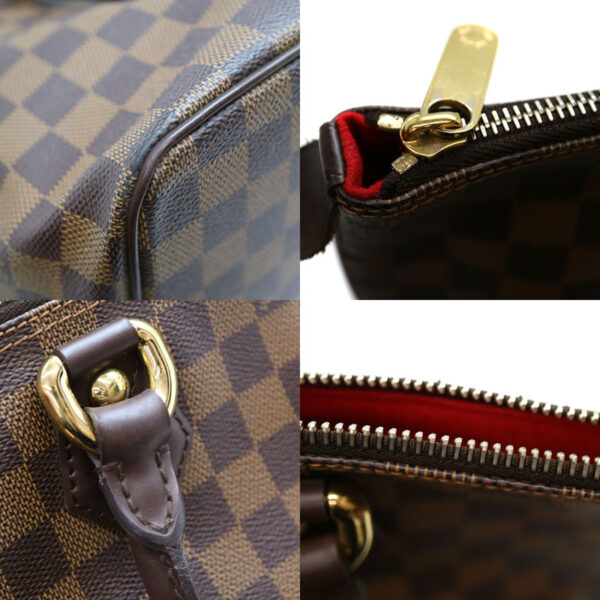 a21 2397 7 Louis Vuitton Saleya PM Tote Bag Damier Canvas Ebene Brown