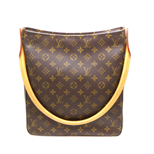 a21 2631 2 Louis Vuitton Looping GM Shoulder Bag Monogram Brown