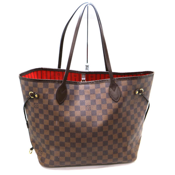 a21 2651 2 Louis Vuitton Neverfull MM Tote Bag Damier Brown