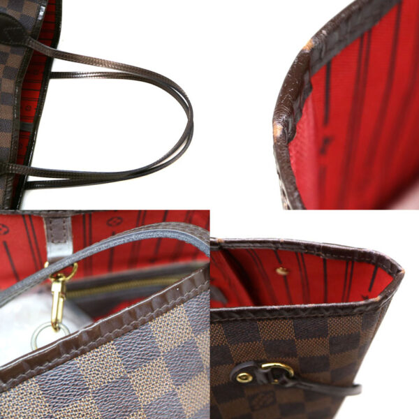 a21 2651 8 Louis Vuitton Neverfull MM Tote Bag Damier Brown