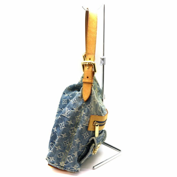 a21 2733 4 Louis Vuitton Baggy PM Handbag Denim Blue