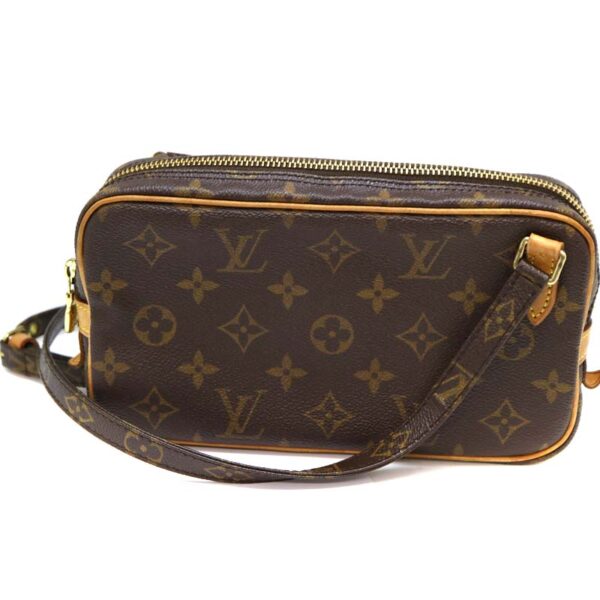 a21 2885 2 Louis Vuitton Marly Bandouliere Shoulder Bag Monogram Brown