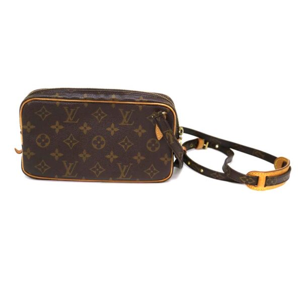 a21 2885 3 Louis Vuitton Marly Bandouliere Shoulder Bag Monogram Brown